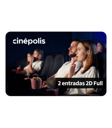 CINÉPOLIS 2 ENTRADAS 2D FULL